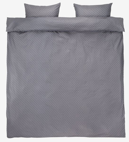 Jugo funda nórdica milrayas KAREN 240x220 gris