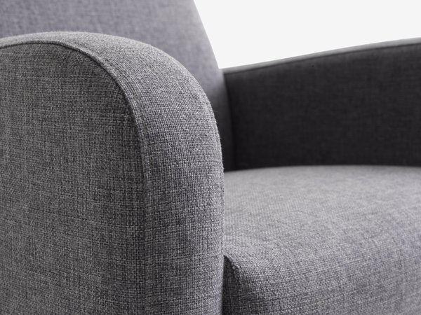 Кресло GEDVED сив текстил