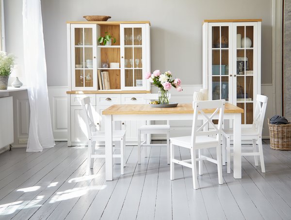 Dining chair EJBY white | JYSK
