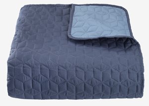 Bedspread ROSENTRE 160x220 blue