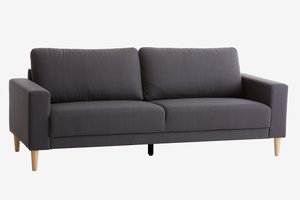3-θέσιος καναπές EGENSE σκούρο γκρι