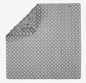 Tappetino da doccia VITTINGE 55x55 cm grigio