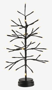 LED light tree NORDRE H45cm w/48 with timer