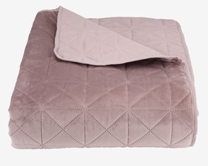 Bed throw ENGBLOMME 220x240 rose