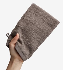 Gant de toilette TORSBY 14x20 gris