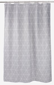 Tenda da doccia GREBO 180x200 cm grigio