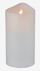 Bougie pilier LED AUGUSTIN Ø10xH20cm