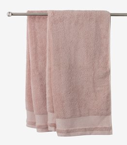 Asciugamano da bagno NORA 70x140 cm rosa cipria KRONBORG