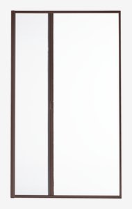 Moustiquaire enroulable NYORD 125x220 pour porte brun