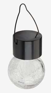 Solarlampe NATTERGAL Ø6xH14 transparent