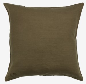 Housse de coussin ANGELIK 50x50 vert foncé