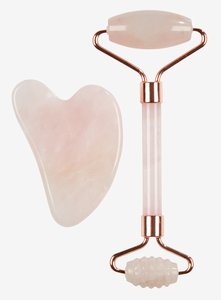 Face roller & massage stone VALLSTA rose