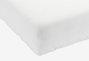 Jersey Fitted sheet JETTE BABY white