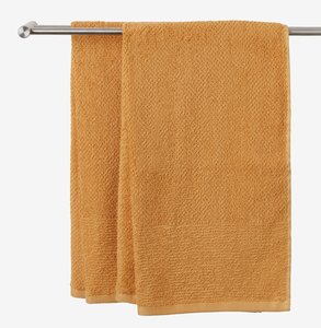 Bath towel GISTAD 65x130 yellow