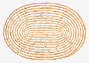 Place mat STRANDGLIM 30x43 natural