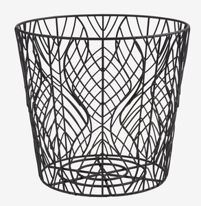 Storage basket ILSBO metal wire black