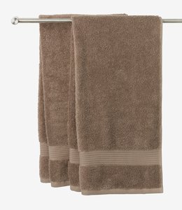 Hand towel KARLSTAD 50x100 brown