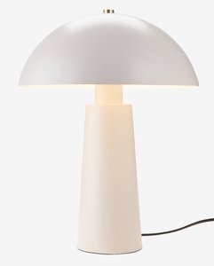 Tafellamp MARKUS Ø25xH35 cm grijs
