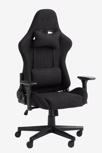 Cadeira gaming NIBE tecido preto