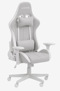 Gaming chair​ NIBE white/beige fabric