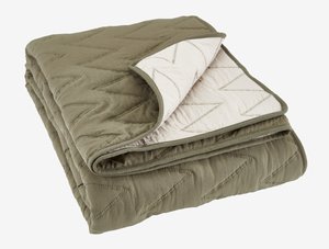 Quilted blanket GULSTARR 130x180 green