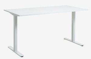 Schreibtisch STAUNING 80x160 weiß