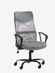Office chair BILLUM grey mech/black