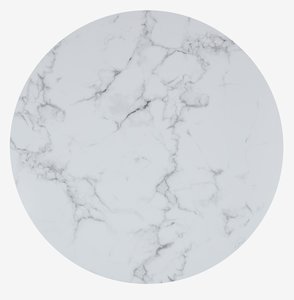 Place mat HVITROT D38 marble