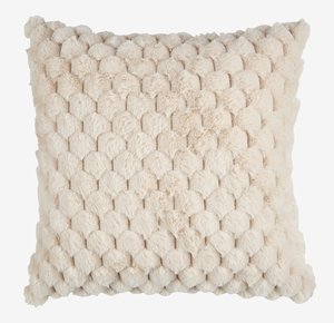 Cushion HVIDBLOMME 45x45 beige