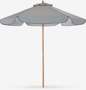 Parasol SMYGEHUK Ś200 naturalny/niebieski