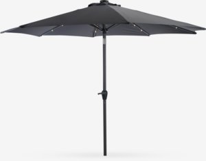 Parasol ASKIM Ś300 LED szary