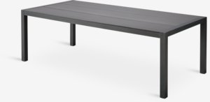 Table de jardin HAGEN l100xL214 gris