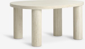Stolik kawowy LUNDEBORG 68x85 kolor marmuru