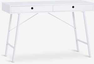 Bureau STENVAD 48x120 2 tiroirs blanc