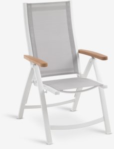 Chaise inclinable SLITE blanc