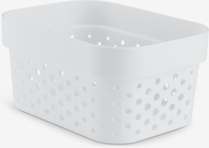 Kosz INFINITY 1,4L plastik biały