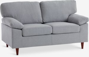 Sofa GEDVED 2-Sitzer hellgrau