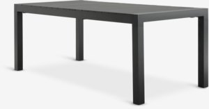 Stół ogrodowy HESTEHAVE S95xD205/275 czarny