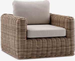 Lounge-Sessel EJER schnelltrocknend natur