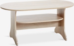 Stolik kawowy HJERM 60x120 kolor jasny dąb