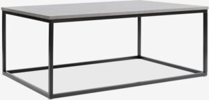 Coffee table DOKKEDAL 75x115 concrete color