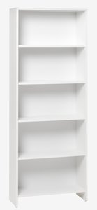 Bookcase GISLINGE 5 shelves white